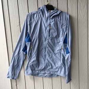 Salomon ActiLoft Ultra-Light, Full-Zip Windbreaker Hoodie Jacket, SZ M